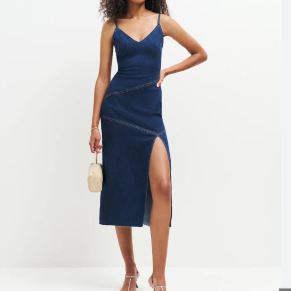 Reformation Novelle Midi Dress